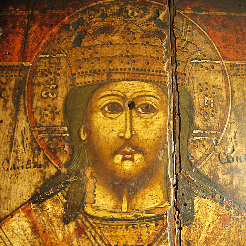Фрагмент иконы «Великий архиерей»